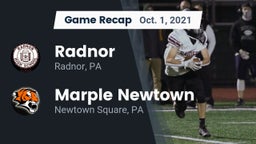 Recap: Radnor  vs. Marple Newtown  2021