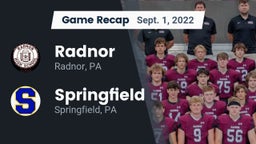 Recap: Radnor  vs. Springfield  2022