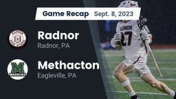 Recap: Radnor  vs. Methacton  2023