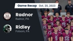 Recap: Radnor  vs. Ridley  2023