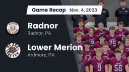Recap: Radnor  vs. Lower Merion  2023