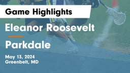 Eleanor Roosevelt  vs Parkdale Game Highlights - May 13, 2024