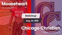 Matchup: Mooseheart vs. Chicago Christian  2018