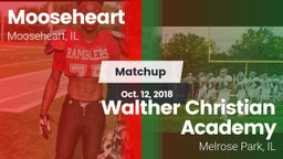 Matchup: Mooseheart vs. Walther Christian Academy 2018