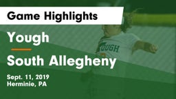 Yough  vs South Allegheny  Game Highlights - Sept. 11, 2019