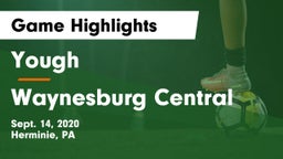 Yough  vs Waynesburg Central  Game Highlights - Sept. 14, 2020