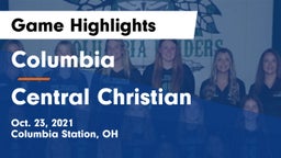 Columbia  vs Central Christian  Game Highlights - Oct. 23, 2021