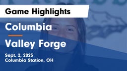 Columbia  vs Valley Forge  Game Highlights - Sept. 2, 2023