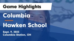 Columbia  vs Hawken School Game Highlights - Sept. 9, 2023