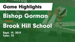 Bishop Gorman  vs Brook Hill School Game Highlights - Sept. 19, 2019