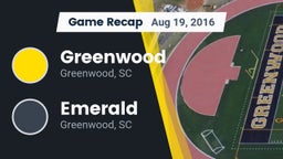 Recap: Greenwood  vs. Emerald  2016