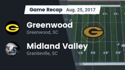 Recap: Greenwood  vs. Midland Valley  2017