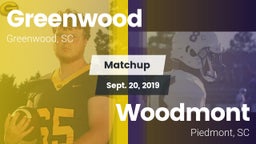 Matchup: Greenwood vs. Woodmont  2019