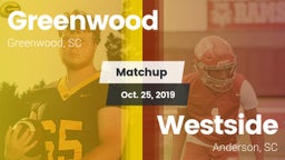 Matchup: Greenwood vs. Westside  2019