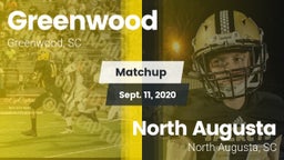 Matchup: Greenwood vs. North Augusta  2020