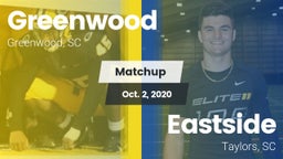 Matchup: Greenwood vs. Eastside  2020