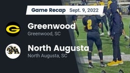 Recap: Greenwood  vs. North Augusta  2022