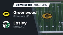 Recap: Greenwood  vs. Easley  2022