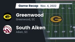 Recap: Greenwood  vs. South Aiken  2022