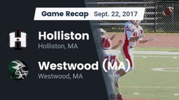 Recap: Holliston  vs. Westwood (MA)  2017