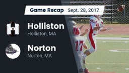 Recap: Holliston  vs. Norton  2017