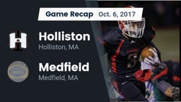 Recap: Holliston  vs. Medfield  2017