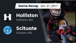 Recap: Holliston  vs. Scituate  2017