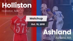 Matchup: Holliston High vs. Ashland  2018