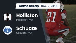 Recap: Holliston  vs. Scituate  2018