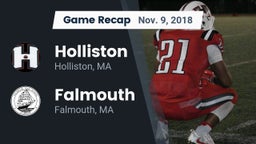 Recap: Holliston  vs. Falmouth  2018