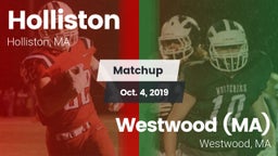 Matchup: Holliston High vs. Westwood (MA)  2019