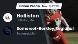 Recap: Holliston  vs. Somerset-Berkley Regional  2019