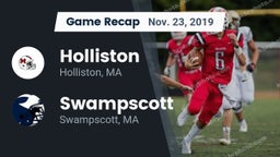 Recap: Holliston  vs. Swampscott  2019