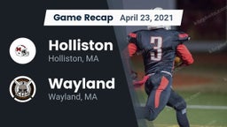 Recap: Holliston  vs. Wayland  2021