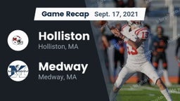 Recap: Holliston  vs. Medway  2021