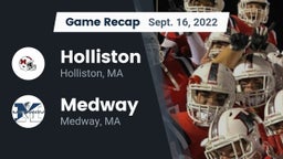 Recap: Holliston  vs. Medway  2022