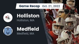 Recap: Holliston  vs. Medfield  2022