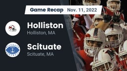 Recap: Holliston  vs. Scituate  2022