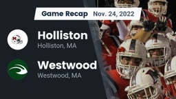 Recap: Holliston  vs. Westwood  2022