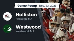 Recap: Holliston  vs. Westwood  2023
