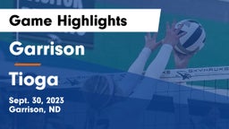 Garrison  vs Tioga Game Highlights - Sept. 30, 2023