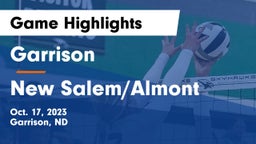 Garrison  vs New Salem/Almont Game Highlights - Oct. 17, 2023