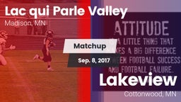 Matchup: Lac qui Parle Valley vs. Lakeview  2017