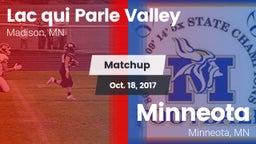 Matchup: Lac qui Parle Valley vs. Minneota  2017