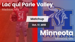 Matchup: Lac qui Parle Valley vs. Minneota  2018