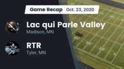 Recap: Lac qui Parle Valley  vs. RTR  2020