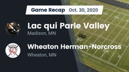 Recap: Lac qui Parle Valley  vs. Wheaton Herman-Norcross  2020
