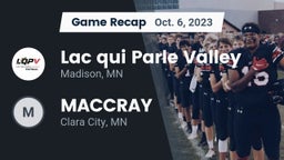 Recap: Lac qui Parle Valley  vs. MACCRAY  2023