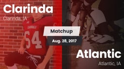 Matchup: Clarinda vs. Atlantic  2017