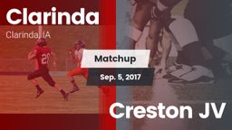 Matchup: Clarinda vs. Creston JV 2017